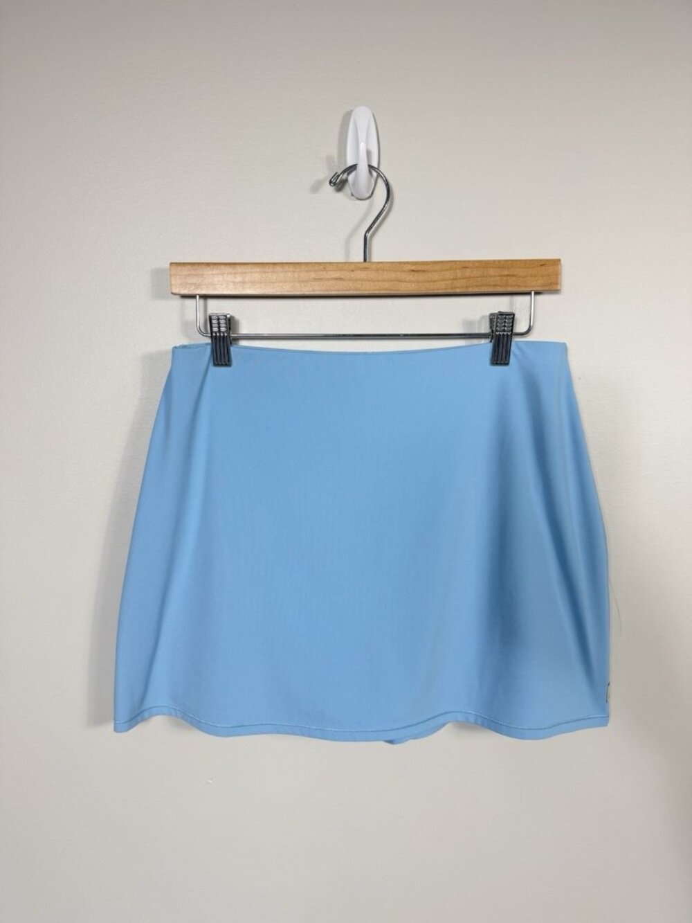 Vuori Skort Alltheform High Waist Performance Skort Blue Women Large Tennis